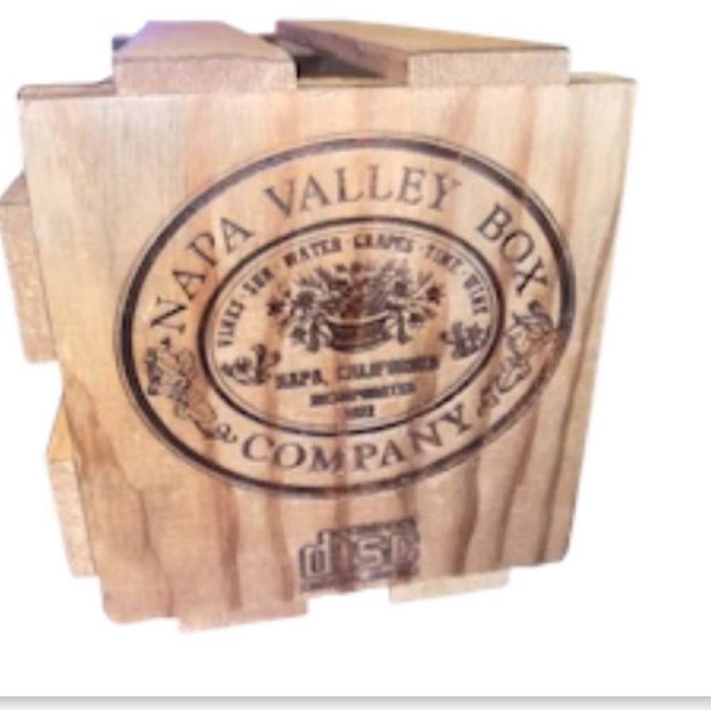 Napa Valley Box Company Compact Disc Holder